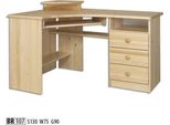 Tavolo Da Scrivania Tavoli Da Scrivania In Legno Tavolo D'angolo Per Computer In Legno Massiccio Reale