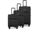 Epic Carrello Jupiter 4X Trolley-Set L / M / S Black Nero