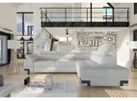 Divano Ad Angolo In Tessuto Grigio Divano A L Divano Design Divano Imbottito Tessuto Divani Moderni
