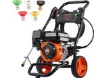 Idropulitrice A Gas Vevor, 3400 Psi 2,6 Gpm, Idropulitrice A Gas 10 L/Min Con Pompa In Alluminio, Pistola A Spruzzo E Prolunga, Set Di 5 Ugelli