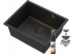 Manado Oro Lavabo Sottopiano Nero 50