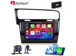 Carplay 9" Android 15 Autoradio Per Vw Golf Vii MK7 2013-2020 Gps Navi Wifi Bt Usb Dab+ Mic Kam"