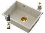 Manado Beige Lavello Sottopiano Oro 60