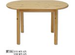 Tavolo Da Pranzo Tavoli In Legno Tavolo Da Pranzo Vivente 150X75 Tavoli Da Pranzo In Legno Massiccio Vero Legno