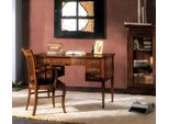 Scrivania E Sedia In Legno Con Braccioli Libreria Mobili Per Ufficio Design Nuovo