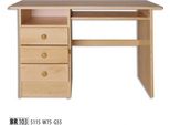 Scrivania In Vero Legno Tavolo Massiccio Mobili Per Ufficio Scrivanie Massicce Tavolo In Legno