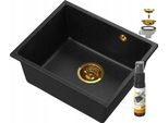 Lavello Sottopiano In Granito Manado Gold 50