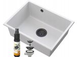 Manado Bianco Lavabo Sottopiano Nero 60