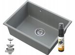 Lavabo Sottopiano Manado Grigio Cromo 60