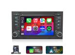 Carplay Android Auto Autoradio Per A4 8E 8H B6 B7 (2000-2009) - 1+32GB, Gps, Bluetooth, Touchscreen, Rds, Eq+Kamera