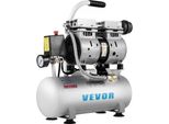 Compressore D'aria Ultra-Silenzioso Vevor Da 0,75 Cv, Compressore D'aria Da 2 Galloni, Compressore D'aria Senza Olio Con Serbatoio In Acciaio Da 550 W, Compressore D'aria Portatile, Compressore Ultra-Silenzioso Per Riparazioni Domestiche, Gonfiaggio Pneumatici