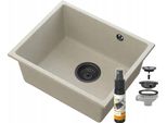 Manado Beige Lavabo Sottopiano Nero50