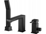 Miscelatore 3 Fori Vasca Nova Miscelatore Doccia Nero