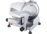 Affettatrice Commerciale Da 240 W, Affettatrice Elettrica Per Alimenti Con Lama Acciaio Al Carbonio Da 25,4 Cm, Spessore Regolabile Da 0 A 12 Mm Per Carne, Formaggio, Verdure, Ecc.