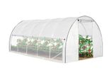 4Iq Tunnel Per Serre 24 M² Premium White 3X8 M - Con Rete Anti-Insetti