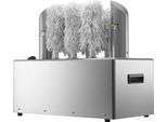 Succebuy Lucidatrice Per Bicchieri Da Vino, Lucidatrice Elettrica Per Vetri Con 8 Spazzole, 660 Tazze/Ora, Lucidatrice Commerciale Per Champagne, Boccali Di Birra, Tumbler