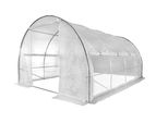 4Iq Tunnel Per Serre 18 M² Premium White 3X6 M - Con Rete Anti-Insetti