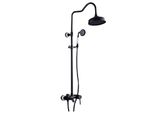 Doccia Batteria Lauferi Doccia Kran Retro Black Melete