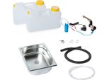 230V Mini Cucina Da Campeggio Cucina Kit Blocco Lavello 325X265X100Mm Barwig T4 T6