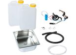 12V Mini Cucina Da Campeggio Cucina Kit Blocco Lavello 354X325X150 Mm Barwig 19 Li