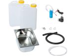 230V Mini Kit Di Vendita Cucina Lavello 325X265X150Mm Barwig Cromo 19 Litri