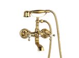 Miscelatore Da Bagno Kran Retro Gold Ottone Klytia