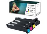 4X Toner Per Konica Minolta A0D7152 / TN213K-TN213B A0D7152 / TN213K Cmyk = Nero + Blu + Rosso + Giallo | Ricambio Per C203 C253 C353