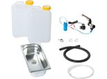 230V Kit Cucina Camper Lavello 325X176X100Mm Barwig Cromo 19 Litri T4, Citroen