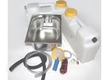 12V Mini Cucina Vendita Kit Lavello Womo 325X265X150Mm Barwig Grigio