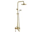 Batteria Doccia Kran Retro Gold Imea Lauferi