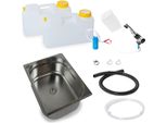Mini Cucina Da Campeggio Blocco Cucina London Kit Batteria Lavello 325X265X100Mm