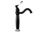 Lavabo Battery Venus Kran Retro Black Loft Porcellana Lauferi