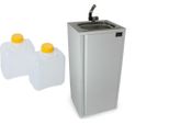 Lavandino Mobile Carrello Per La Distribuzione Automatica Bancarella Snack Bar Mercato Settimanale Gastro Outdoor