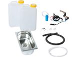 Kit Lavello Da Campeggio 12V Lavello 265X160X100Mm 19 Litri Bulli T5
