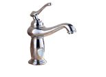 Miscelatore Per Lavabo Viola Kran Retro Argento Cromo Nero Lauferi