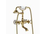 Miscelatore Da Bagno Kran Retro Gold Ottone Himea Oro Lauferi