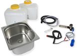 12V Set Tecnologico Lavabo Da Campeggio Kit Lavabo 325X265X150Mm T4 T5
