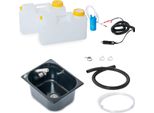 12V Mini Cucina Vendita Kit Lavello 325X265X150Mm Scuro T4 T5 T6