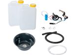 Kit Da Campeggio 12V Lavabo Nero 24Cm Rotondo 19 Litri T4 T5 T6 Transit Vito
