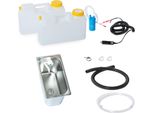 12V Mini Cucina Campeggio Vendita Kit Stand Lavello Camper 325X176X150Mm Novo Bianco