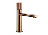 Miscelatore Per Lavabo Rabona Kran Retro Red Gold Lauferi