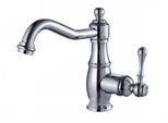 Miscelatore Per Lavabo Veila Kran Retro Argento Cromo Lauferi