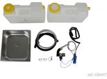 12V Mini Cucina Da Campeggio Cucina Kit Blocco Lavello 354X325X100Mm Barwig Cromo