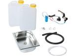 230V Kit Cucina Camper Lavello 325X265X100Mm Barwig Cromo 19 Litri T4, Citroen