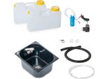 230V Mini Cucina Vendita Kit Lavello 325X265X150Mm Capanna Da Giardino Scuro