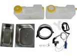 12V Mini Cucina Vendita Stand Kit Lavello 325X265X100 + 325X176X100 Campeggio Womo
