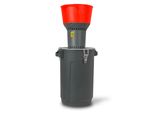 Mulino Elettrico Per Cereali Eberth Con Secchio Da 60 Litri, Motore Elettrico Da 1300 Watt, Tramoggia Da 13 Litri, 400 Kg/H, Macina Con Lama In Acciaio Inox