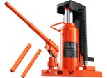 Succebuy Martinetto Idraulico, Martinetto Monobraccio Da 10 Tonnellate, Capacità Di Sollevamento Massima Di 20 Tonnellate, Altezza Di Punta Di 1,2-7,5 Pollici, Altezza Massima Di 12,6-18,9 Pollici, Martinetto Idraulico Pneumatico Per Macchinari, Industria