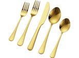 Set Di Posate In Acciaio Inox Da 100 Pezzi - Posate Per 20 Persone - Set Di Utensili In Acciaio Inox - Set Di Posate Di Alta Qualità