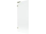 Mexen Lunar L Parete Per Vasca Da Bagno Ad 1 Anta 80 X 150 Cm, Trasparente, Oro - 897L-080-000-50-00